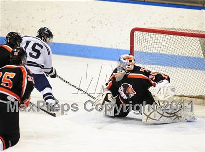 Thumbnail 3 in Watertown/Pomperaug vs. Staples/Weston/Shelton (CIAC Division 3 Final) photogallery.