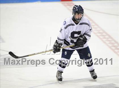 Thumbnail 2 in Watertown/Pomperaug vs. Staples/Weston/Shelton (CIAC Division 3 Final) photogallery.
