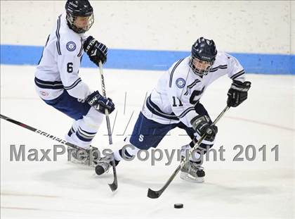 Thumbnail 3 in Watertown/Pomperaug vs. Staples/Weston/Shelton (CIAC Division 3 Final) photogallery.