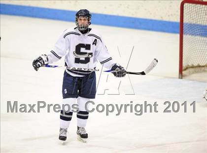 Thumbnail 2 in Watertown/Pomperaug vs. Staples/Weston/Shelton (CIAC Division 3 Final) photogallery.
