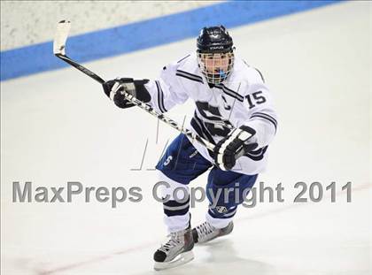 Thumbnail 3 in Watertown/Pomperaug vs. Staples/Weston/Shelton (CIAC Division 3 Final) photogallery.