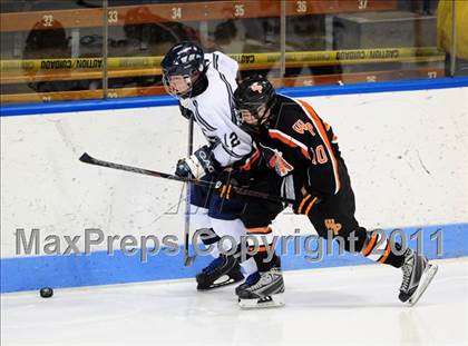 Thumbnail 2 in Watertown/Pomperaug vs. Staples/Weston/Shelton (CIAC Division 3 Final) photogallery.