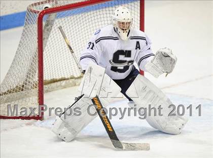 Thumbnail 3 in Watertown/Pomperaug vs. Staples/Weston/Shelton (CIAC Division 3 Final) photogallery.