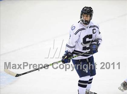 Thumbnail 3 in Watertown/Pomperaug vs. Staples/Weston/Shelton (CIAC Division 3 Final) photogallery.