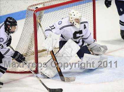 Thumbnail 1 in Watertown/Pomperaug vs. Staples/Weston/Shelton (CIAC Division 3 Final) photogallery.
