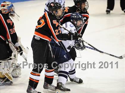 Thumbnail 2 in Watertown/Pomperaug vs. Staples/Weston/Shelton (CIAC Division 3 Final) photogallery.