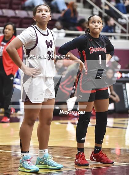Thumbnail 2 in Braswell @ Wylie (Wylie Girls Basketball Showcase) photogallery.