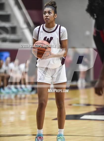 Thumbnail 1 in Braswell @ Wylie (Wylie Girls Basketball Showcase) photogallery.