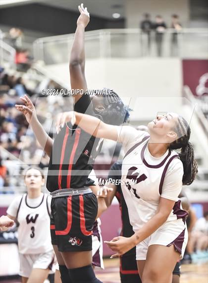 Thumbnail 1 in Braswell @ Wylie (Wylie Girls Basketball Showcase) photogallery.