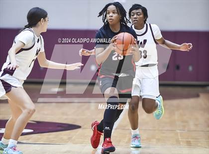 Thumbnail 3 in Braswell @ Wylie (Wylie Girls Basketball Showcase) photogallery.