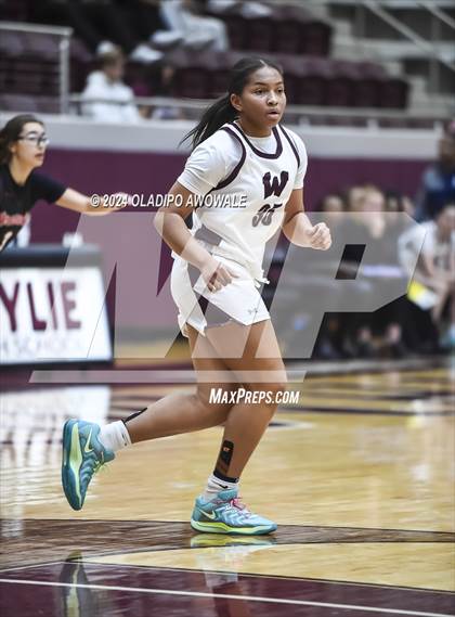 Thumbnail 3 in Braswell @ Wylie (Wylie Girls Basketball Showcase) photogallery.