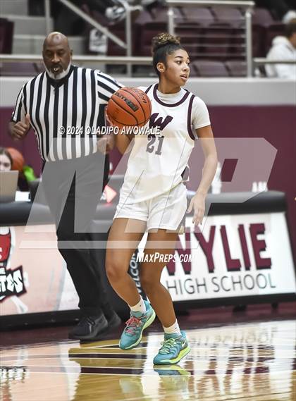 Thumbnail 3 in Braswell @ Wylie (Wylie Girls Basketball Showcase) photogallery.