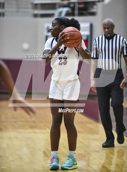 Thumbnail 1 in Braswell @ Wylie (Wylie Girls Basketball Showcase) photogallery.