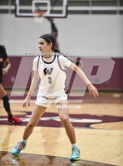 Thumbnail 2 in Braswell @ Wylie (Wylie Girls Basketball Showcase) photogallery.