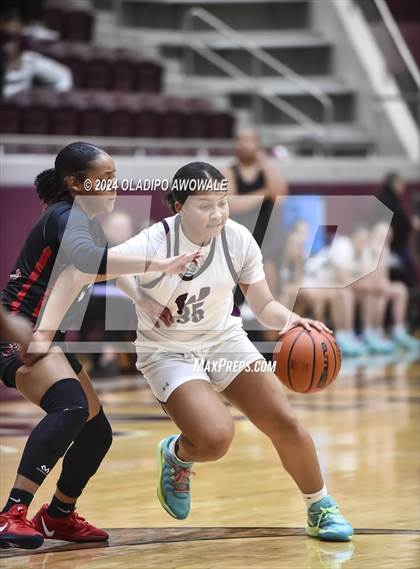 Thumbnail 3 in Braswell @ Wylie (Wylie Girls Basketball Showcase) photogallery.