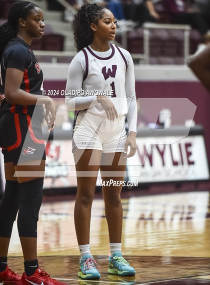 Thumbnail 3 in Braswell @ Wylie (Wylie Girls Basketball Showcase) photogallery.