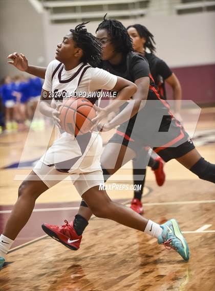 Thumbnail 3 in Braswell @ Wylie (Wylie Girls Basketball Showcase) photogallery.