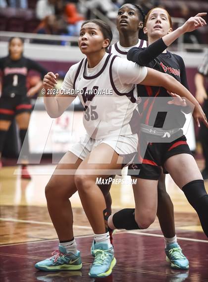 Thumbnail 2 in Braswell @ Wylie (Wylie Girls Basketball Showcase) photogallery.
