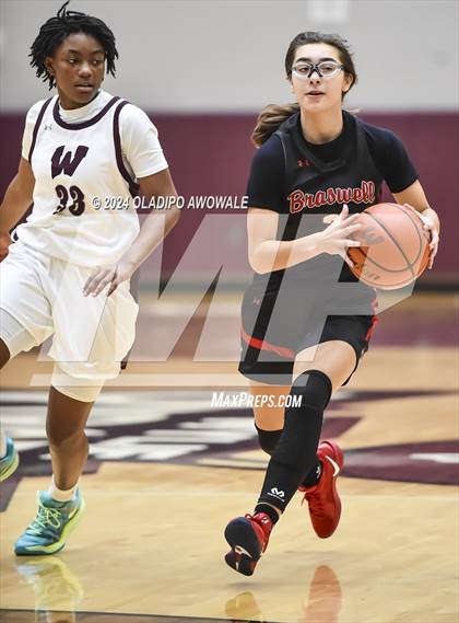 Thumbnail 3 in Braswell @ Wylie (Wylie Girls Basketball Showcase) photogallery.