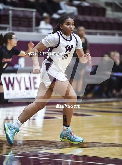 Thumbnail 2 in Braswell @ Wylie (Wylie Girls Basketball Showcase) photogallery.
