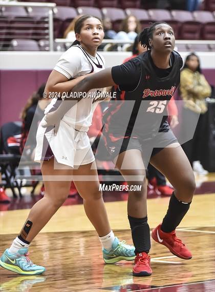 Thumbnail 2 in Braswell @ Wylie (Wylie Girls Basketball Showcase) photogallery.
