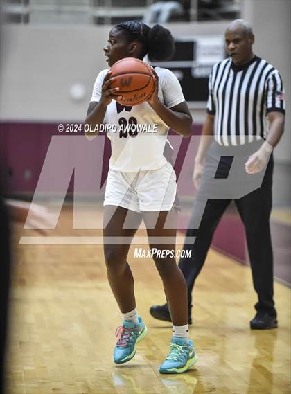 Thumbnail 2 in Braswell @ Wylie (Wylie Girls Basketball Showcase) photogallery.