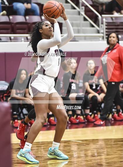 Thumbnail 2 in Braswell @ Wylie (Wylie Girls Basketball Showcase) photogallery.