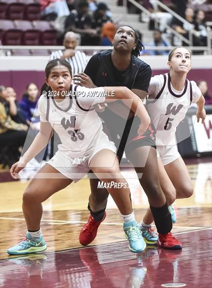 Thumbnail 1 in Braswell @ Wylie (Wylie Girls Basketball Showcase) photogallery.