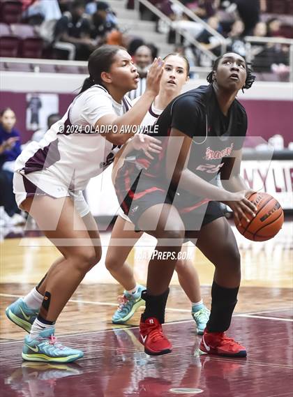 Thumbnail 2 in Braswell @ Wylie (Wylie Girls Basketball Showcase) photogallery.
