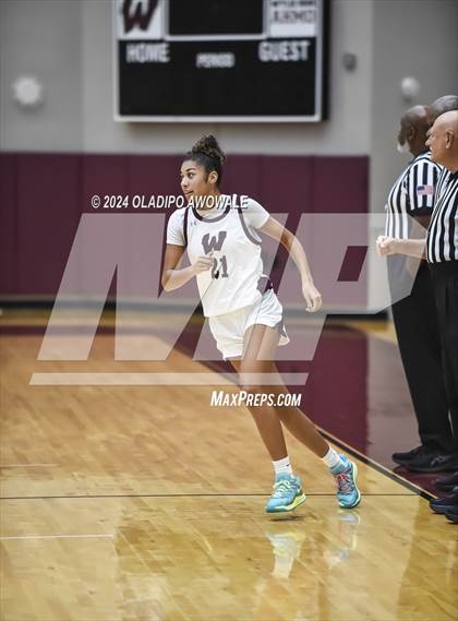Thumbnail 1 in Braswell @ Wylie (Wylie Girls Basketball Showcase) photogallery.