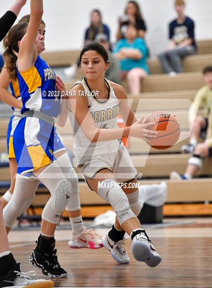 Thumbnail 3 in Prairie Valley vs Perrin-Whitt (Perrin Tournament) photogallery.