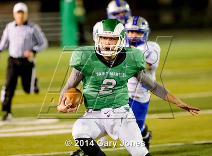 Thumbnail 2 in Rocklin vs St. Mary's (CIF SJS D2 Playoff) photogallery.