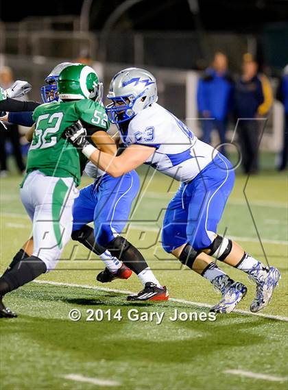 Thumbnail 1 in Rocklin vs St. Mary's (CIF SJS D2 Playoff) photogallery.