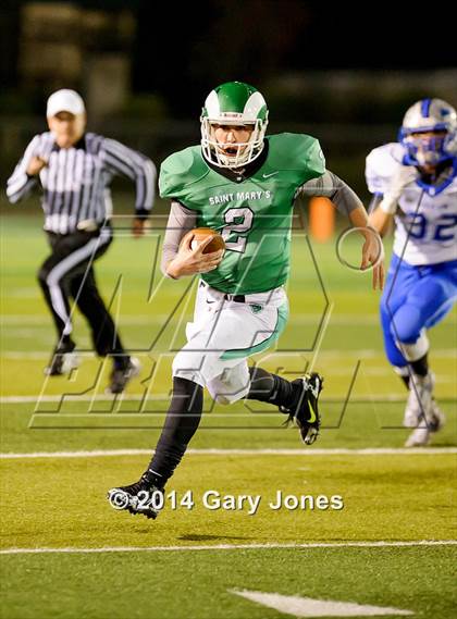 Thumbnail 3 in Rocklin vs St. Mary's (CIF SJS D2 Playoff) photogallery.
