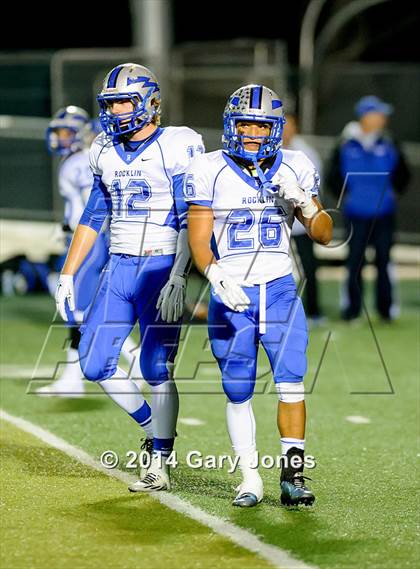 Thumbnail 2 in Rocklin vs St. Mary's (CIF SJS D2 Playoff) photogallery.
