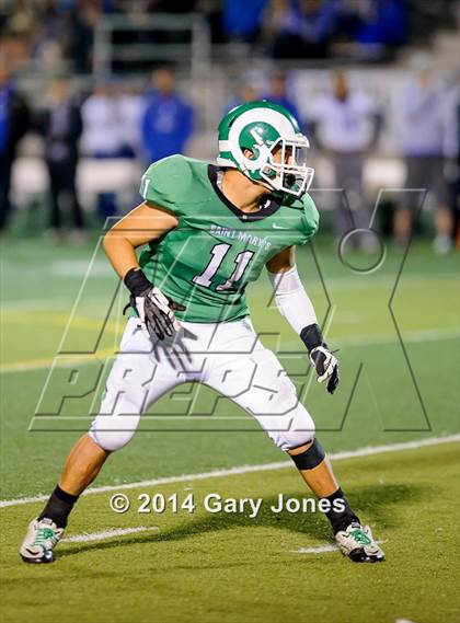 Thumbnail 1 in Rocklin vs St. Mary's (CIF SJS D2 Playoff) photogallery.