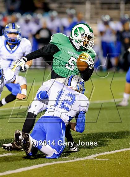 Thumbnail 1 in Rocklin vs St. Mary's (CIF SJS D2 Playoff) photogallery.