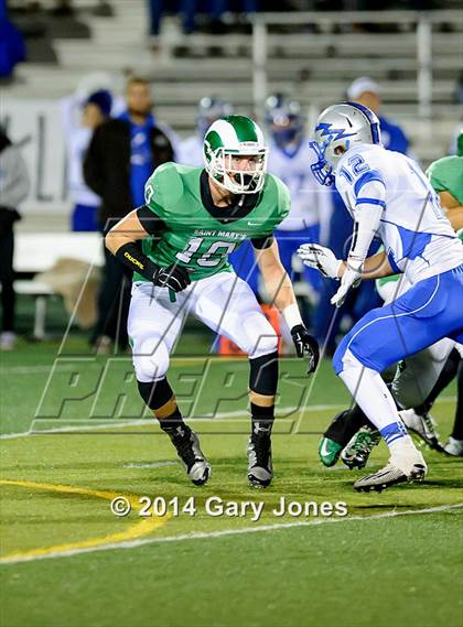 Thumbnail 3 in Rocklin vs St. Mary's (CIF SJS D2 Playoff) photogallery.