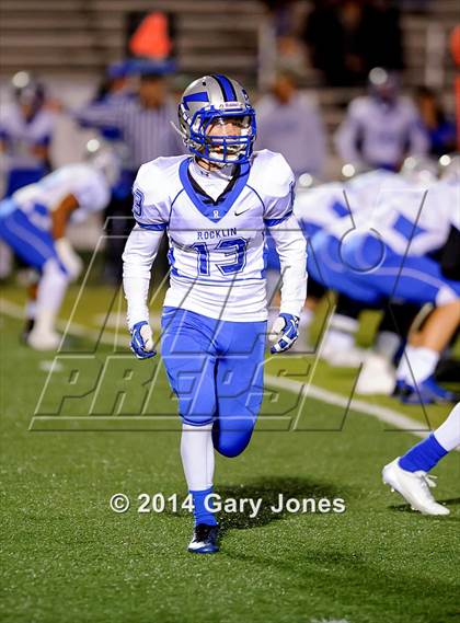 Thumbnail 1 in Rocklin vs St. Mary's (CIF SJS D2 Playoff) photogallery.