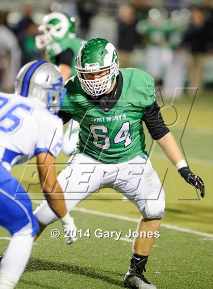 Thumbnail 3 in Rocklin vs St. Mary's (CIF SJS D2 Playoff) photogallery.