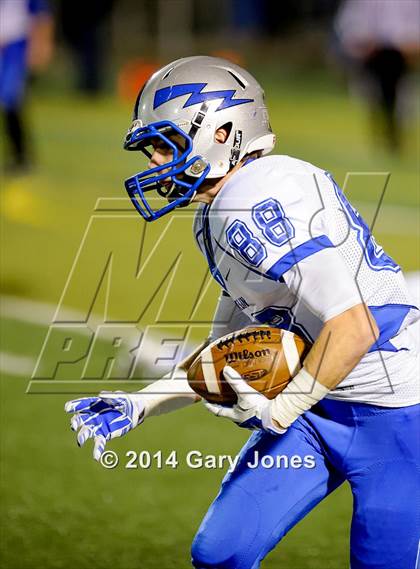 Thumbnail 1 in Rocklin vs St. Mary's (CIF SJS D2 Playoff) photogallery.
