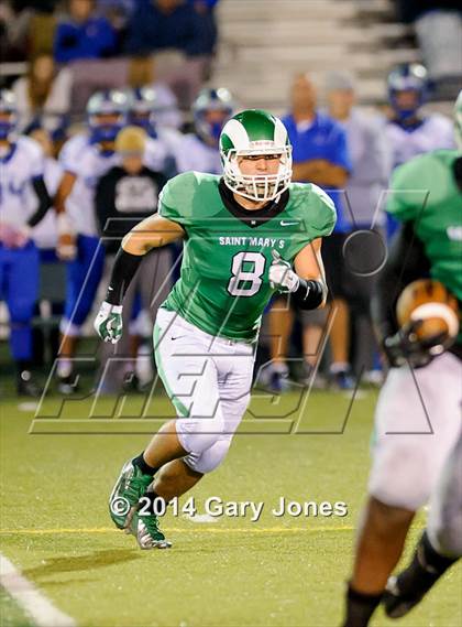 Thumbnail 2 in Rocklin vs St. Mary's (CIF SJS D2 Playoff) photogallery.
