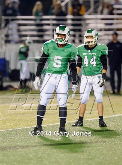 Thumbnail 3 in Rocklin vs St. Mary's (CIF SJS D2 Playoff) photogallery.