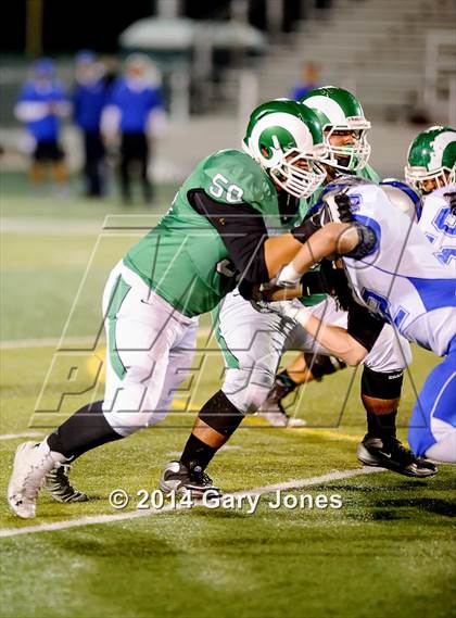 Thumbnail 3 in Rocklin vs St. Mary's (CIF SJS D2 Playoff) photogallery.