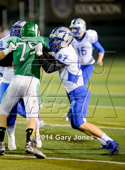 Thumbnail 3 in Rocklin vs St. Mary's (CIF SJS D2 Playoff) photogallery.