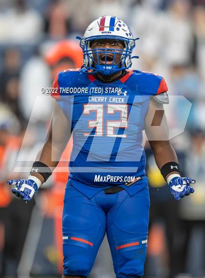 Thumbnail 1 in Cherry Creek vs. Valor Christian (CHSAA 5A State Championship) photogallery.