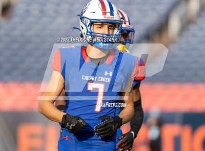 Thumbnail 3 in Cherry Creek vs. Valor Christian (CHSAA 5A State Championship) photogallery.