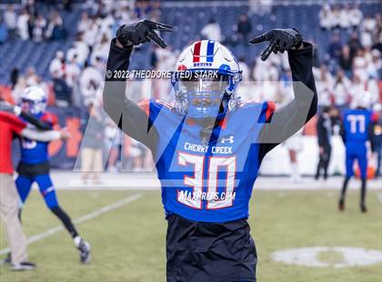 Thumbnail 2 in Cherry Creek vs. Valor Christian (CHSAA 5A State Championship) photogallery.