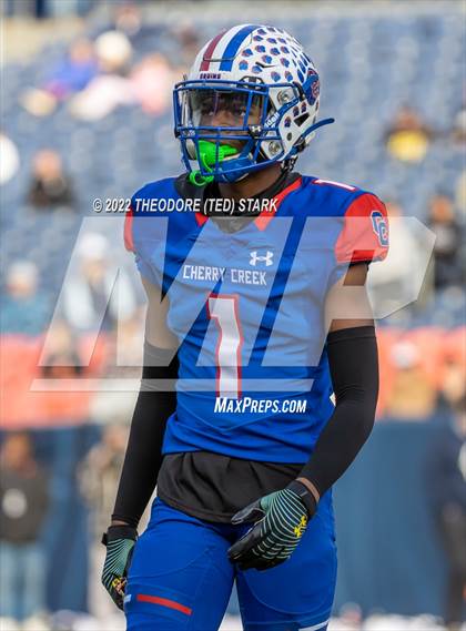 Thumbnail 1 in Cherry Creek vs. Valor Christian (CHSAA 5A State Championship) photogallery.