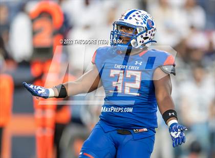 Thumbnail 2 in Cherry Creek vs. Valor Christian (CHSAA 5A State Championship) photogallery.
